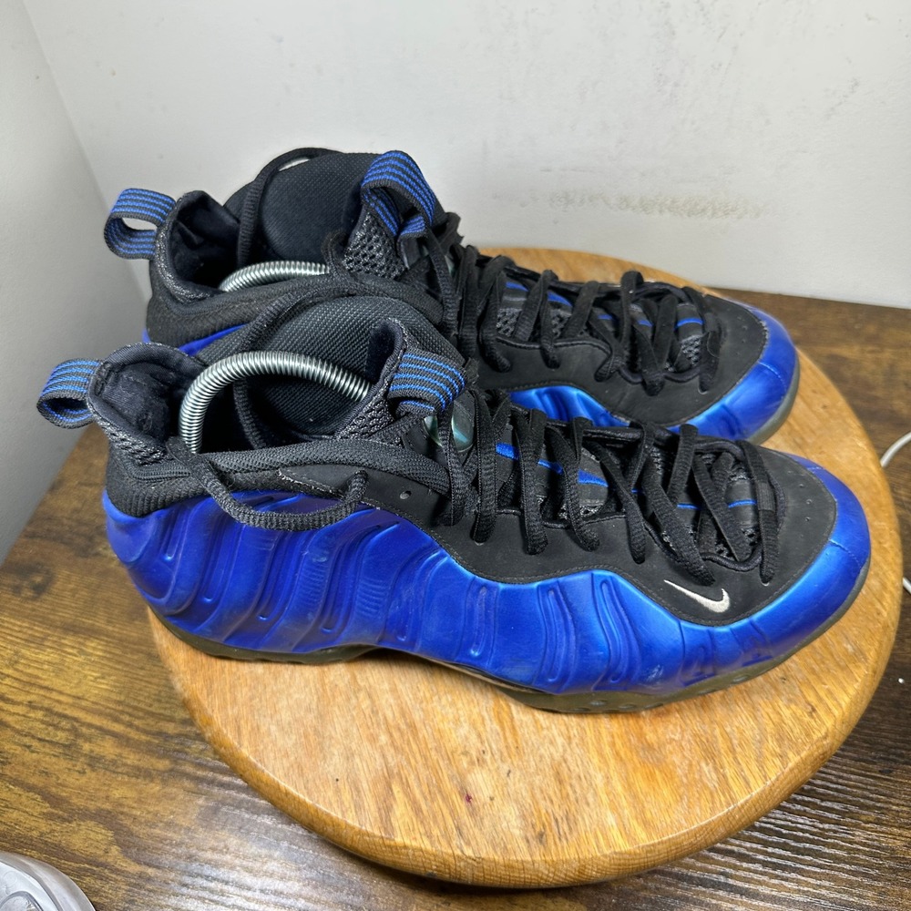 Nike Air Foamposite One XX Royal Blue Black 895320-500 Mens Size 11.5 Sneaker